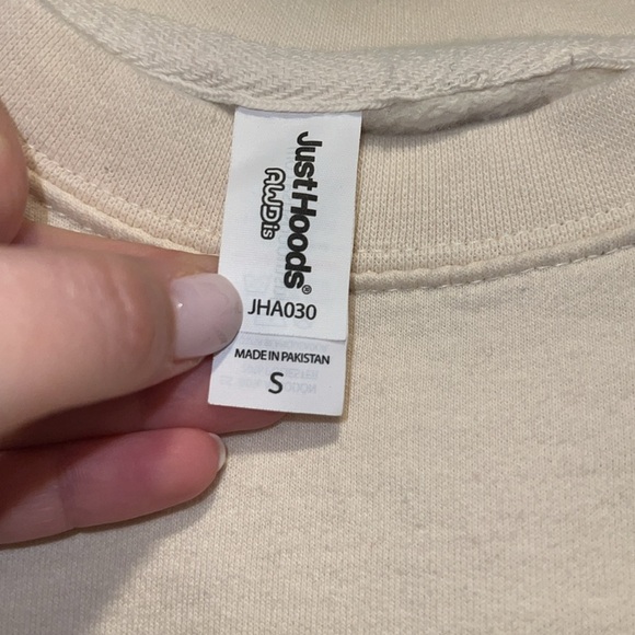 Cream Love First Graphic Sweatshirt - Picture 3 of 3